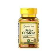 Witaminy i minerały dla sportowców - Puritan's Pride Beta - Carotene 10000IU - 100soft gels - miniaturka - grafika 1