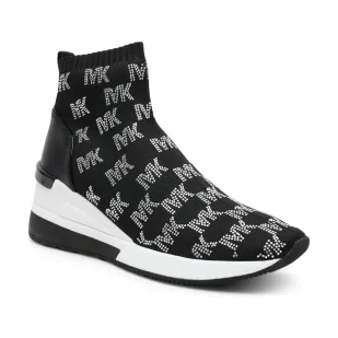 Michael Kors Sneakersy SKYLER z dodatkiem skóry - Moda i Uroda OUTLET - miniaturka - grafika 1