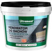 Preparaty bitumiczne - Ultrament Renowator do dachów czarny 5L - miniaturka - grafika 1