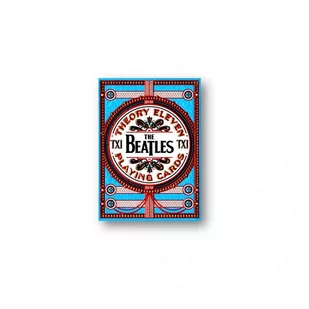 Karty The Beatles talia niebieska - Gry karciane - miniaturka - grafika 1