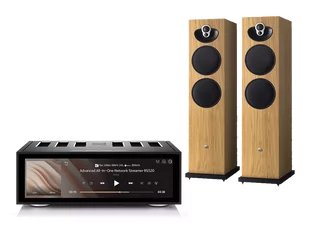 Rose RS520 (czarny) + Majik 140 (dąb) - Zestawy stereo - miniaturka - grafika 1