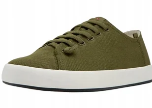 CAMPER MĘSKIE TRAMPKI SZNUROWANE ZIELONE Z BIAŁĄ PODESZWĄ 40 TLA - Trampki męskie - miniaturka - grafika 1