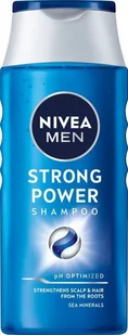 Nivea Szampon Strong Moc Objętość 205 ml) - Szampony do włosów - miniaturka - grafika 1