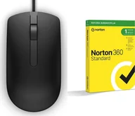 Myszki - Dell MS116 570-AAIR + Norton 360 Standard 1 urządzenie 12 miesięcy 21408666 M-9117418 - miniaturka - grafika 1
