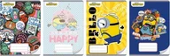 Zeszyty szkolne - ZESZYT A5/32k. Linia / MINIONKI - miniaturka - grafika 1