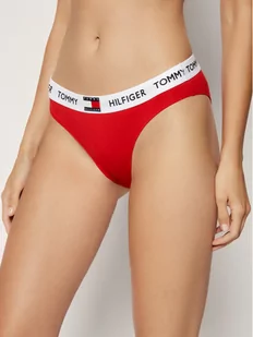 Tommy Hilfiger Figi klasyczne UW0UW02193 Czerwony - Majtki damskie - miniaturka - grafika 1