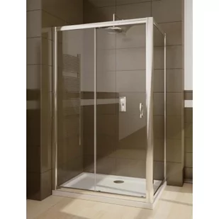 Radaway Premium Plus S Ścianka boczna 75 szkło przejrzyste 33402-01-01N - Ścianki i drzwi prysznicowe - miniaturka - grafika 2