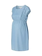 Sukienki ciążowe - ESPRIT Maternity Damska sukienka z krótkim rękawem, Niebieski - 960, 36 - miniaturka - grafika 1