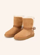 Botki damskie - Ugg Botki Bailey Tie braun - UGG - miniaturka - grafika 1