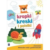 Edukacja przedszkolna - WSiP Kropki, kreski i pętelki. Ćwiczenia grafomot. - miniaturka - grafika 1