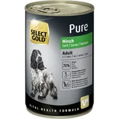 Mokra karma dla psów - SELECT GOLD Pure Adult Jelenina 12x400 g - miniaturka - grafika 1