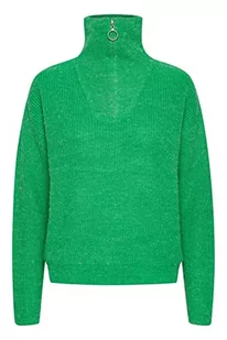 ICHI Sweter damski, 166138 / Kelly Green, S - Swetry damskie - miniaturka - grafika 1