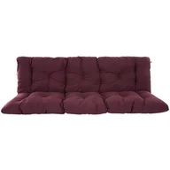 Poduszki ogrodowe - Poduszka na huśtawkę PATIO Frigiliana D021-03EB 180 x 100 x 10 cm Bordowy - miniaturka - grafika 1