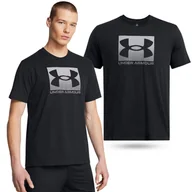 Koszulki sportowe męskie - Koszulka fitness męska Under Armour Boxed Sports z krótkim rękawem - miniaturka - grafika 1