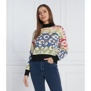 Swetry damskie - Desigual Sweter FEBE | Regular Fit - grafika 1