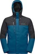 Kurtki męskie - Jack Wolfskin Dna Icefall Jkt M kurtka męska ciemny kobalt. XXL 1114731 - miniaturka - grafika 1