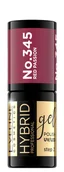 Lakiery hybrydowe - Eveline Hybrid Professional - lakier hybrydowy 345 8ml - miniaturka - grafika 1
