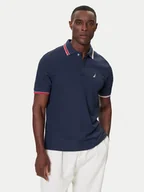 Koszulki męskie - Nautica Polo Atabay N1S03424 Granatowy Regular Fit - miniaturka - grafika 1