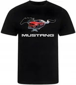Koszulki męskie - KOSZULKA MĘSKA NADRUK FORD MUSTANG PREZENT PREMIUM L - miniaturka - grafika 1