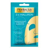 Maseczki do twarzy - Perfecta 3x hialuron Hydromaska na tkaninie 20ml - miniaturka - grafika 1