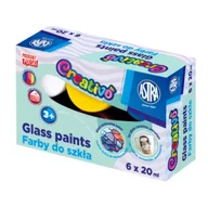 Farby i media malarskie - Farby do szkła Astra Creativo 6x20 ml - miniaturka - grafika 1