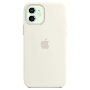 Etui Apple MHKV3ZM/A iPhone 12 mini MagSafe biały/white Silicone Case - Etui i futerały do telefonów - miniaturka - grafika 2