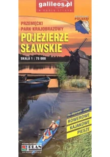 Mapa - Pojezierze Sławskie 1:75 000 - Atlasy i mapy - miniaturka - grafika 1