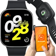 Smartwatch - Xiaomi Redmi Watch 4 Czarny - miniaturka - grafika 1