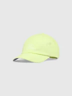 Czapki dla dzieci - 4F Czapka z daszkiem strapback dziewczęca - zielona Uniwersalny - miniaturka - grafika 1