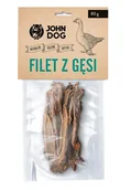 Przysmaki dla psów - John Dog Filet z gęsi paski 80g - miniaturka - grafika 1