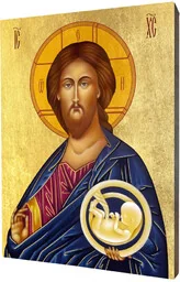 Ikona Chrystusa - Stwórcy Życia - Ikony i obrazy sakralne Ikona Chrystusa - Stwórcy Życia - Ikony i obrazy sakralne - miniaturka - grafika 1