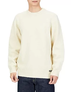 Bluzy męskie - Volcom Męska bluza Ledthem, biała/szara (Whitecap Grey), S, biały/szary (Whitecap Grey), S - grafika 1