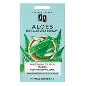 Maseczki do twarzy - Oceanic Aloes multinawilżająca maska aktywne nawilżenie 2x4ml primavera-5900116079585 - miniaturka - grafika 1