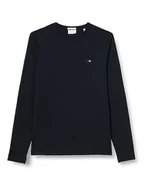 Koszulki męskie - GANT Koszulka męska Slim Shield Ls, czarny, 3XL - miniaturka - grafika 1