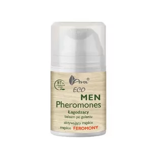Ava Eco Men Pheromones łagodzący balsam po goleniu aktywujący meskie feromony 50ml - Balsamy po goleniu - miniaturka - grafika 1