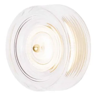 Kinkiet na ścianę Lipari W0358 Maxlight LED 6W 3000K okrąg złoty - Lampy ścienne - miniaturka - grafika 1