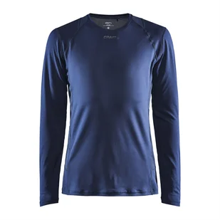 Męska Koszulka CRAFT ADV ESSENCE LS TEE M 1908754-396000 – Granatowy - Koszulki męskie - miniaturka - grafika 1