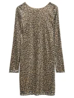 Sukienki - Vero Moda Sukienka codzienna Hanya 10337842 Beżowy Regular Fit - miniaturka - grafika 1