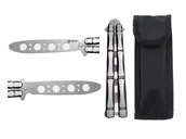 Noże - Nóż motylkowy Kandar treningowy szkielet - miniaturka - grafika 1