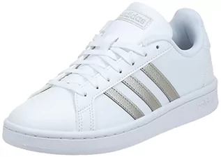 Buty sportowe damskie - Adidas Grand Court F36485 biały - grafika 1