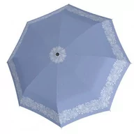 Parasole - Fibre AC Style blue Flower - damski parasol strzelecki - miniaturka - grafika 1