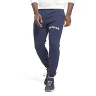 Spodnie męskie - Męskie Spodnie REEBOK RI ARCH LOGO JOGGER HS9436 – Granatowy - miniaturka - grafika 1