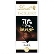 Czekolada - Lindt Excellence 70% Cacao 100g - miniaturka - grafika 1