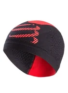 Czapki i chusty sportowe męskie - COMPRESSPORT Czapka 3D THERMO BEANIE czarno-czerwona - miniaturka - grafika 1