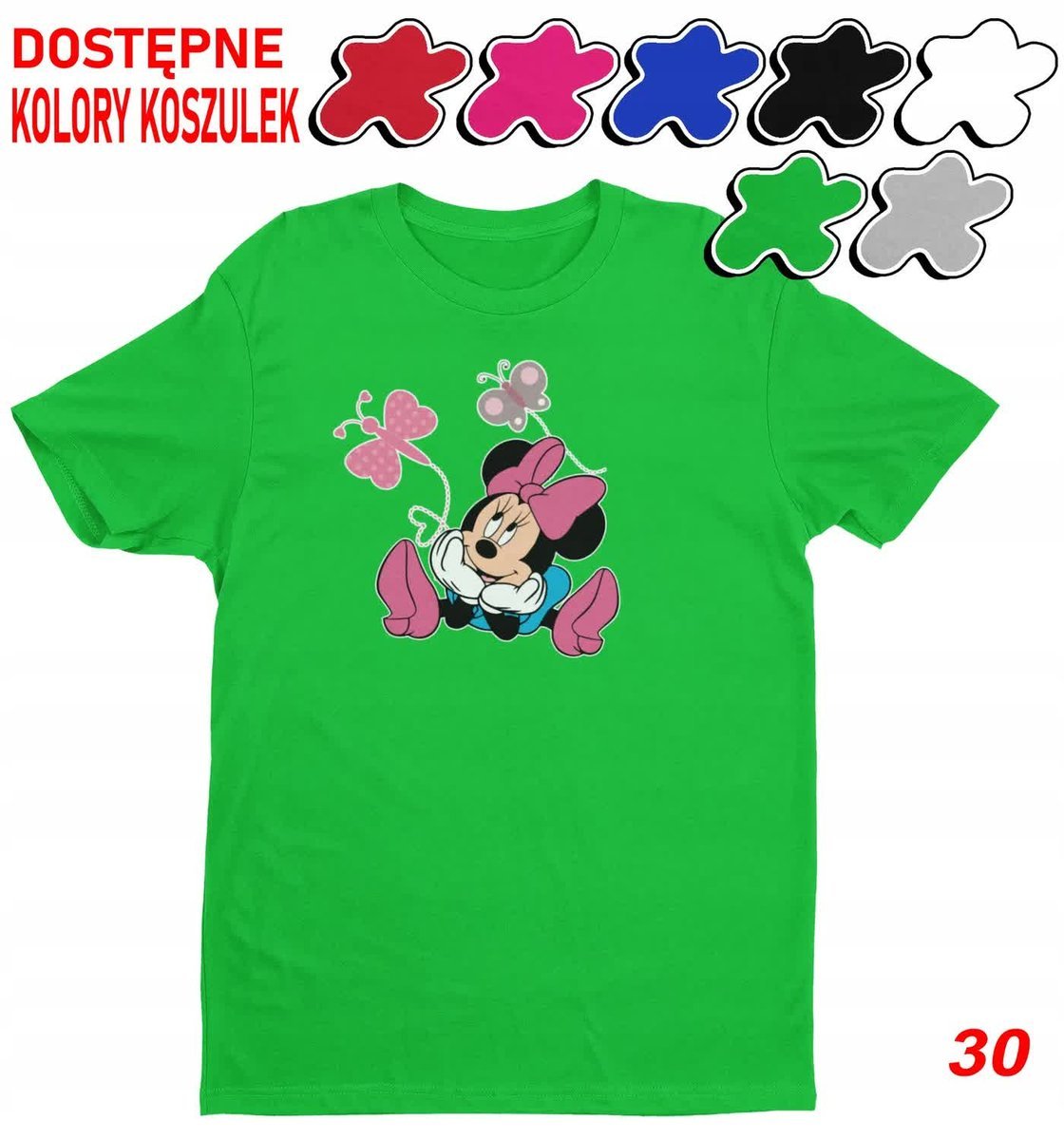 Dziecięca Koszulka Z Nadrukiem Duży Wybór -M 134-140