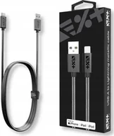 Kable USB - Kabel USB NEXT ONE NEXT ONE Kabel Metallic USB-A / Lightning MFi 1 m space gray - miniaturka - grafika 1