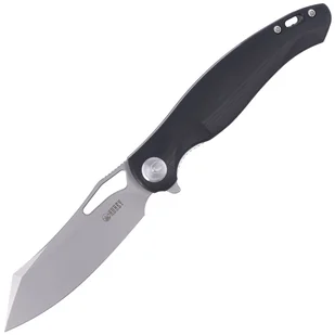 Nóż składany Kubey Drake Black G10, Sandblast 14C28N by Maksim Tkachuk (KB239E) - Noże - miniaturka - grafika 1