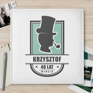 Albumy fotograficzne - Duży album na zdjęcia z nadrukiem dla niego na 40 urodziny - miniaturka - grafika 1