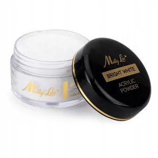 Puder akrylowy do paznokci MollyLac Acrylic Powder Bright White 15 g - Żele do paznokci - miniaturka - grafika 1