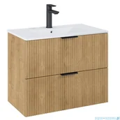 Szafki łazienkowe - Roca Reef szafka 79x45x63 JASNY DĄB A857955464 | - miniaturka - grafika 1